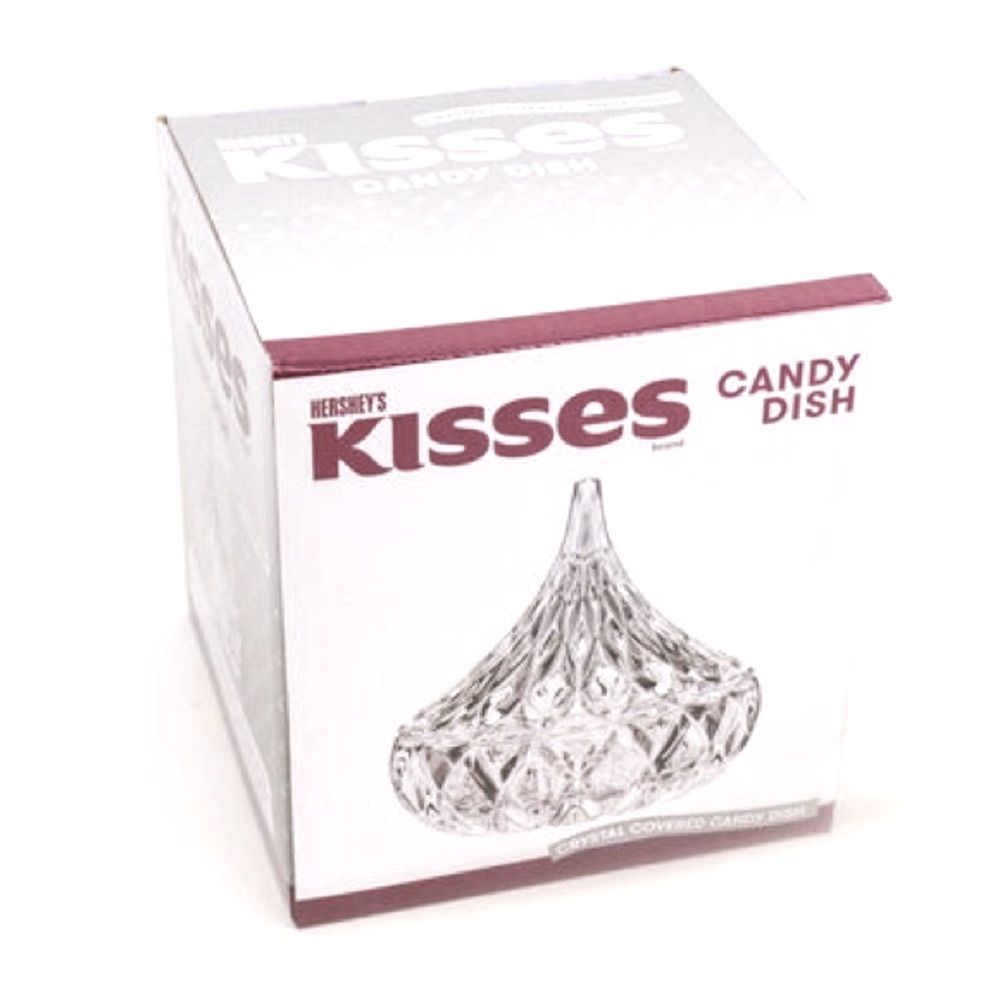 Hershey's Kisses Crystal‎ Candy Dish, NEW